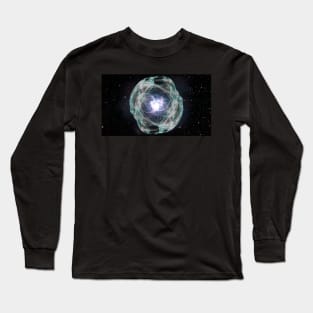 Vibrant Colorful Deep Space Nova Long Sleeve T-Shirt